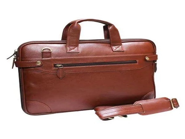 Service Provider of Brown Adjustable Leather Laptop Bag in New Delhi, Delhi, India