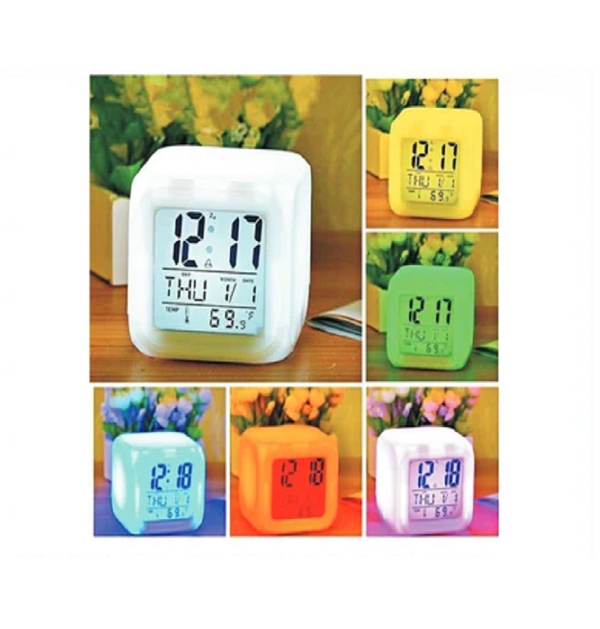 Service Provider of Desktop With Colour Changing Led Clock in New Delhi, Delhi, India