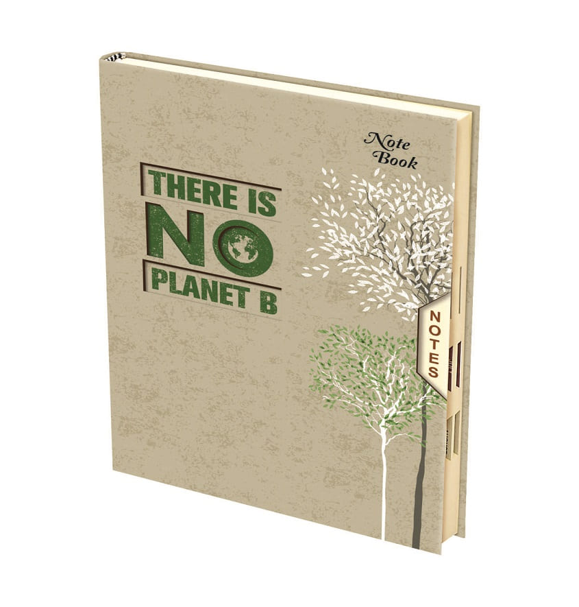 Service Provider of Majestic Hard Bound with Laser Cut Go Green Notebook in New Delhi, Delhi, India