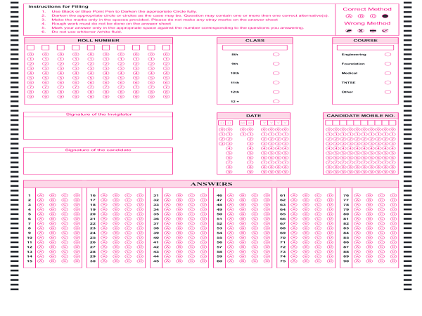 Service Provider of OMR Sheet in New Delhi, Delhi, India