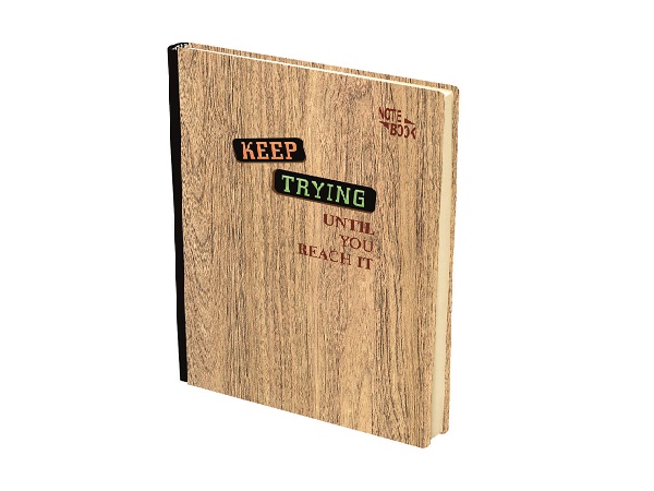 Wooden Laser Art Notebook